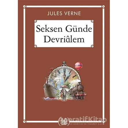 Seksen Günde Devrialem (Gökkuşağı Cep Kitap) - Jules Verne - Arkadaş Yayınları