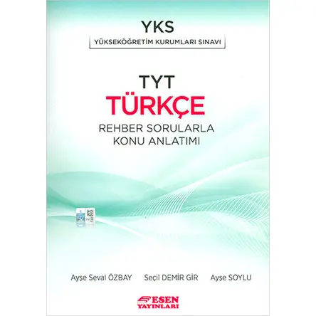 Esen TYT Türkçe Rehber Sorularla Konu Anlatımı