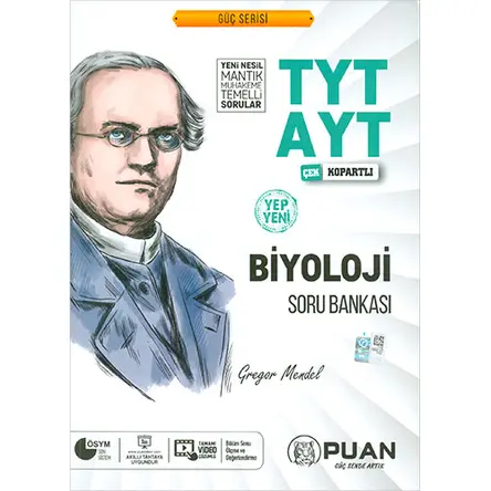 Puan TYT AYT Biyoloji Soru Bankası