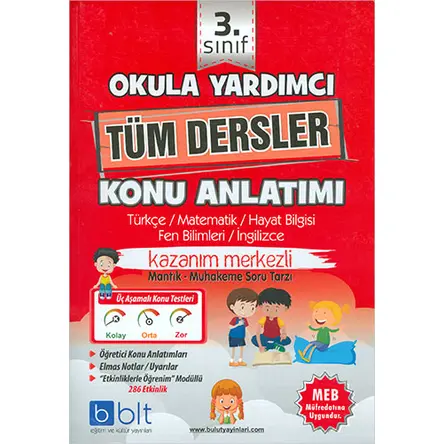 Bulut 3.Sınıf Tüm Dersler Konu Anlatımı