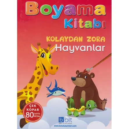 Kolaydan Zora Kalın Boyama 5 Kitap Set Bulut Eğitim ve Kültür