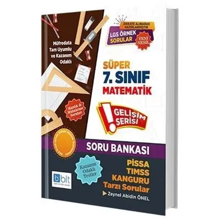 Bulut 7. Sınıf Matematik Süper Gelişim Soru Bankası