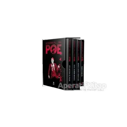 Edgar Allan Poe Seti (4 Kitap Takım) - Edgar Allan Poe - Ren Kitap
