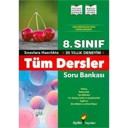 Aydın 8.Sınıf Tüm Dersler Soru Bankası