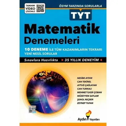 Aydın TYT Matematik Denemeleri