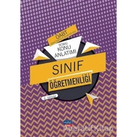 ÖABT Sınıf Öğretmenliği - Öğretmenlik Alan Bilgisi - Komisyon - Nobel Sınav Yayınları