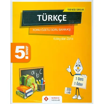 Sonuç 5.Sınıf Türkçe Konu Özetli Soru Bankası