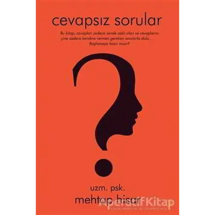 Cevapsız Sorular - Mehtap Hisar - Cinius Yayınları