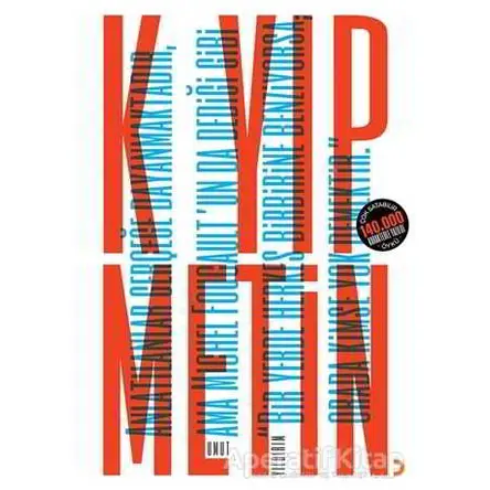K Yıp Metin - Umut Yıldırım - Cinius Yayınları