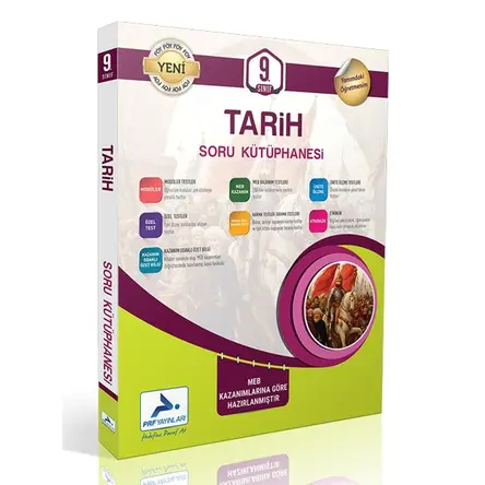 9.Sınıf Tarih Soru Kütüphanesi PRF Yayınları