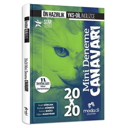Modadil YKS-DİL İngilizce Ön Hazırlık 20x20 Mini Deneme Canavarı