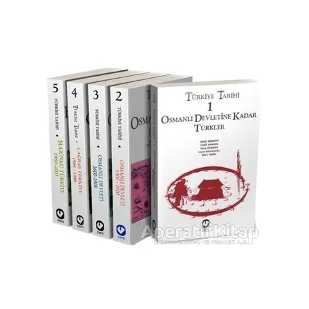 Türkiye Tarihi (5 Kitap Takım) - Kolektif - Cem Yayınevi
