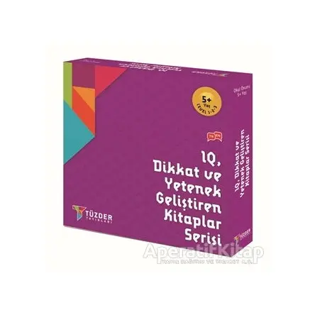 IQ Dikkat ve Yetenek Geliştiren Kitaplar Serisi Seti Level 1-2-3 (9 Kitap Takım) 5+ Yaş