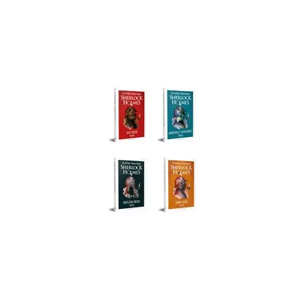 Sherlock Holmes Seti (4 Kitap Takım) - Sir Arthur Conan Doyle - Bilgetoy Yayınları