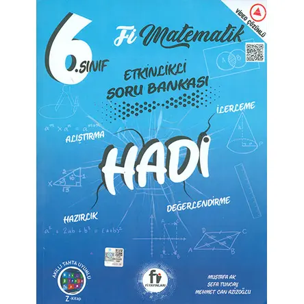 6.Sınıf Matematik Hadi Etkinlikli Soru Bankası Fi Yayınları