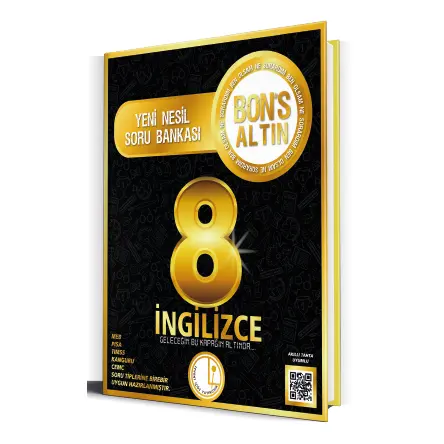 Levent İçöz 8. Sınıf İngilizce Bons Altın Soru Bankası - Kolektif - Bons Yayınları