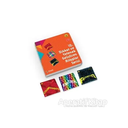 IQ Dikkat ve Yetenek Geliştiren Kitaplar Serisi Level 3 (7-8-9 Yaş) (3 Kitap Takım)