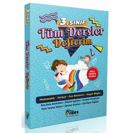 Fides 3.Sınıf Tüm Dersler Başarı Defterim