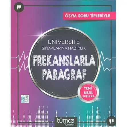 ÖSYM Frekanslarla Paragraf Tümce Yayınları