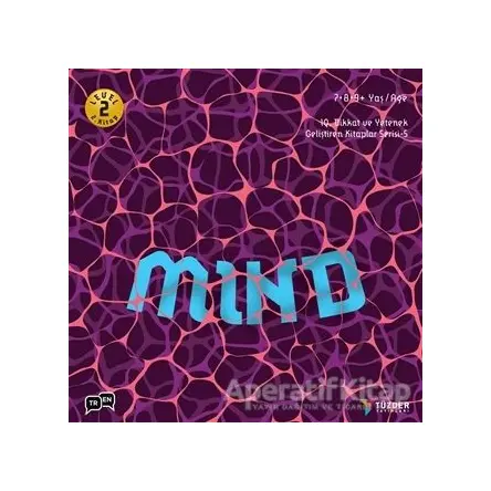 Mind - IQ Dikkat ve Yetenek Geliştiren Kitaplar Serisi 5 (Level 2) (7-8-9 Yaş)