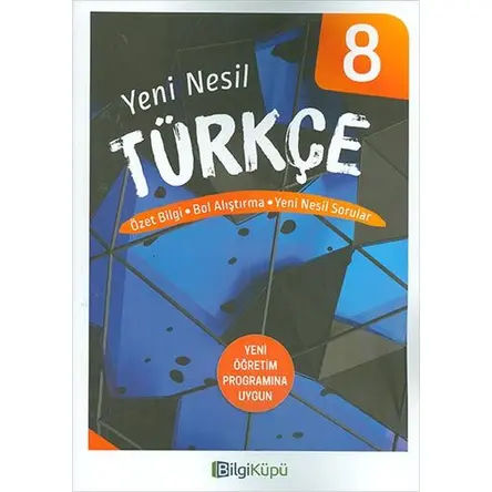 Bilgi Küpü 8.Sınıf Türkçe Yeni Nesil Kitap