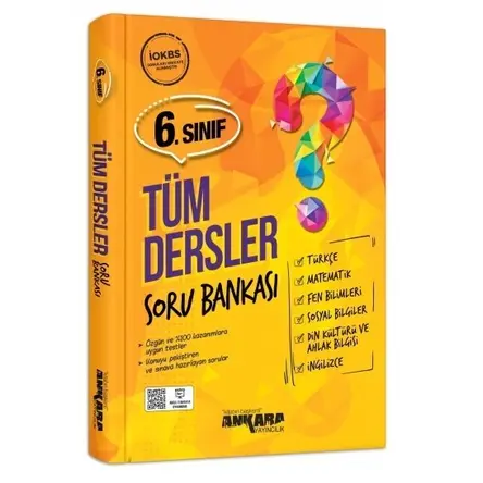 6. Sınıf Tüm Dersler Soru Bankası Ankara Yayıncılık