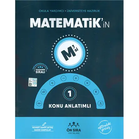 Matematik’in (M’si) Konu Anlatımlı 1 Önsıra Yayınları
