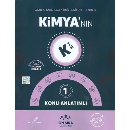 Kimya nın (K sı) Konu Anlatımlı 1 Önsıra Yayınları