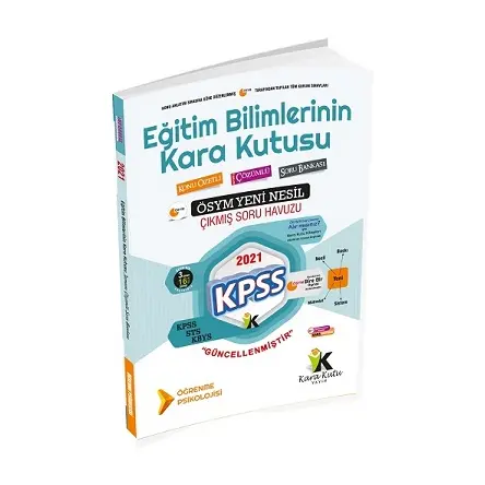 İnformal 2021 KPSS Eğitim Bilimlerinin Kara Kutusu Öğrenme Psikolojisi Çıkmış Sorular Soru Bankası