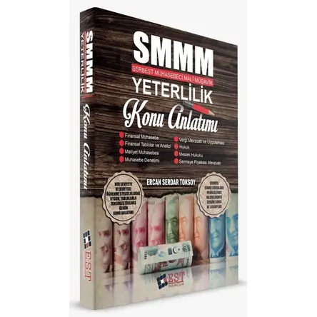 EST Yayınları SMMM Yeterlilik Konu Anlatımı - Ercan Serdar Toksoy