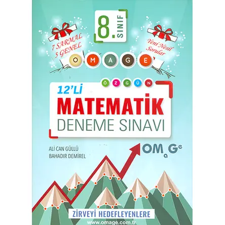 Nartest 8.Sınıf Matematik 12li Deneme Sınavı