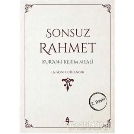 Sonsuz Rahmet - Sonia Cihangir - A7 Kitap