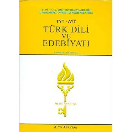 Altın Anahtar TYT AYT Türk Dili ve Edebiyatı Konu Anlatımlı