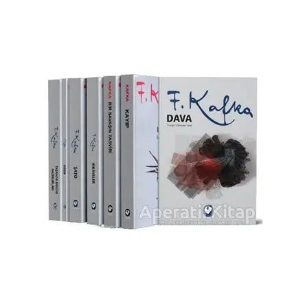 Franz Kafka Öykü ve Roman Seti (7 Kitap Takım) - Franz Kafka - Cem Yayınevi