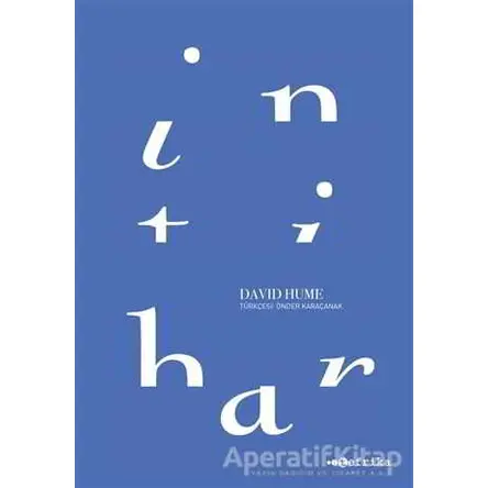 İntihar - David Hume - Tefrika Yayınları