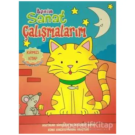 Benim Sanat Çalışmalarım - Kırmızı Kitap - Kolektif - Revzen Kitap