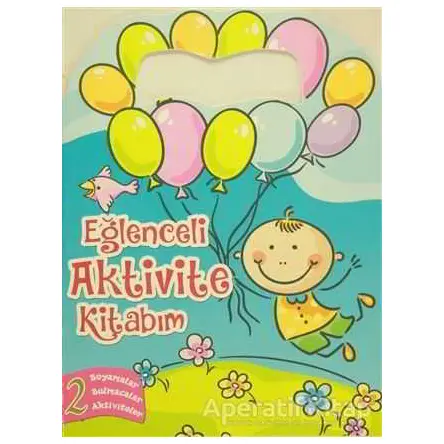 Eğlenceli Aktivite Kitabım 2 - Pembe Kitap - Kolektif - Revzen Kitap
