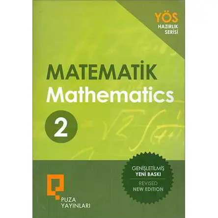 YÖS Hazırlık Serisi Mathematics 2 Puza Yayınları