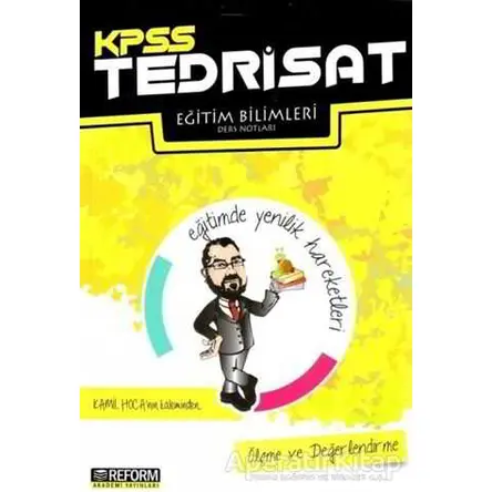 KPSS Tedrisat Eğitim Bilimleri Ölçme ve Değerlendirme Ders Notları