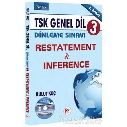 TSK Genel Dil Dinleme Sınavı 3 - Bulut Koç - Pelikan Tıp Teknik Yayıncılık