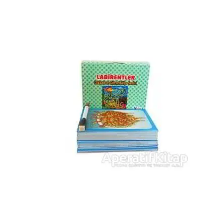 Labirentler Dikkat ve Görsel Algı Serisi (7-77 Yaş) - Kolektif - Yuka Kids