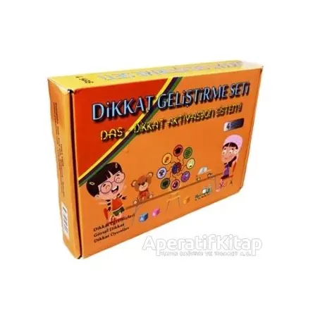 Dikkat Geliştirme Seti 4 Yaş (3 Kitap) - Çetin Özbey - Yuka Kids