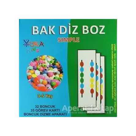 Bak Diz Boz (3-5 Yaş) - Kolektif - Yuka Kids