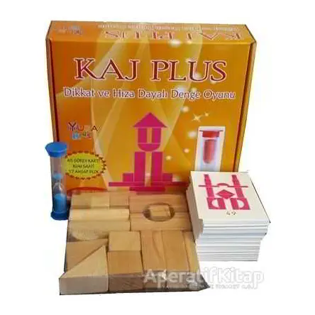 Kaj Plus - Dikkat ve Hıza Dayalı Denge Oyunu - Kolektif - Yuka Kids