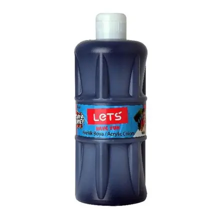 Lets Akrilik Boya 500Ml Siyah L 5309
