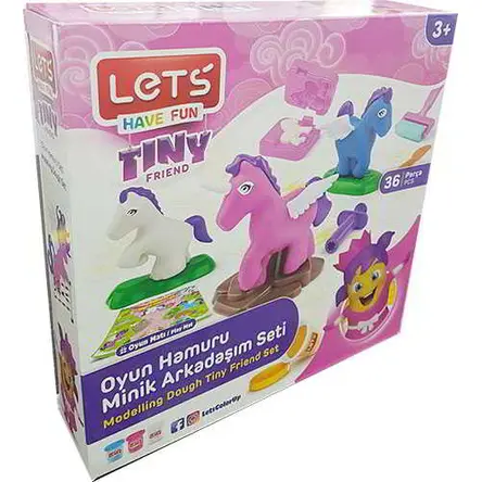 Lets Oyun Hamuru Minik Arkadaşım Seti L8494