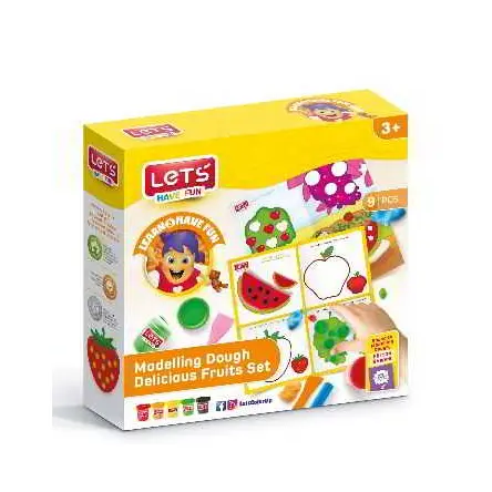 Lets Lezzetli Meyveler Matlı Oyun Hamuru 5x100 Gr. L9009