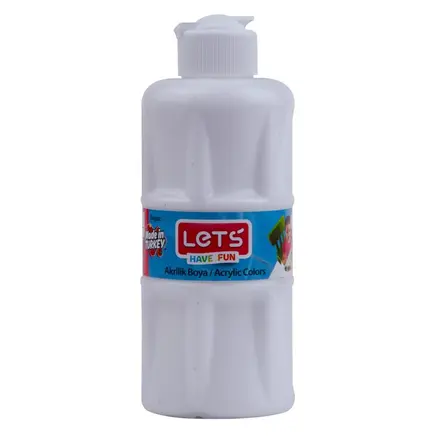 Lets Akrilik Boya 250 Ml Beyaz L 5701