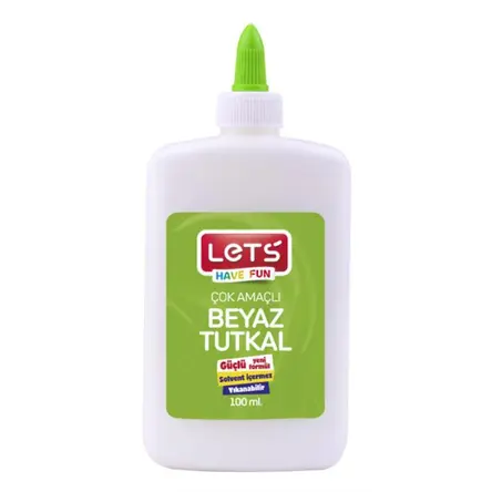 Lets Çok Amaçlı Beyaz Tutkal 100 ml. L10149