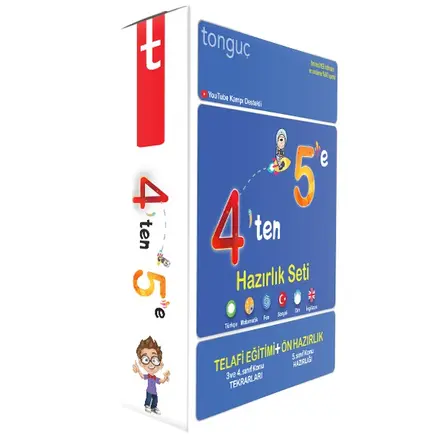 4’ten 5’e Hazırlık Seti Tonguç Akademi